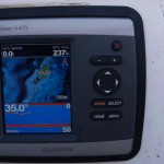 New depth finder with GPS and shoots thru hull so no thruhull needed